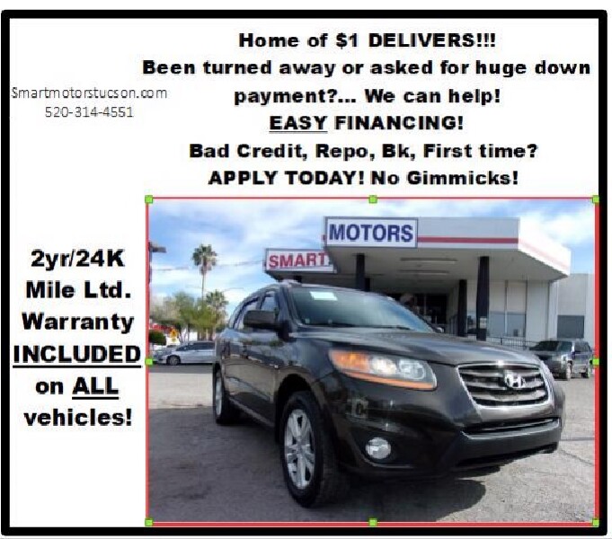 2011 Hyundai Santa Fe in Tucson, AZ 85712-4825 - 1544144