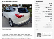 2012 Chevrolet Traverse in Hollywood, FL 33023-1906 - 18023562 33