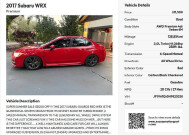 2017 Subaru WRX in Hollywood, FL 33023-1906 - 18099122 27