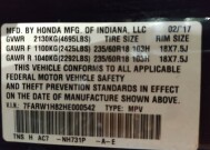 2017 Honda CR-V in El Paso, TX 79907 - 18116633 33