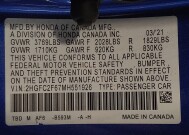 2021 Honda Civic in Savannah, GA 31419 - 18149941 33