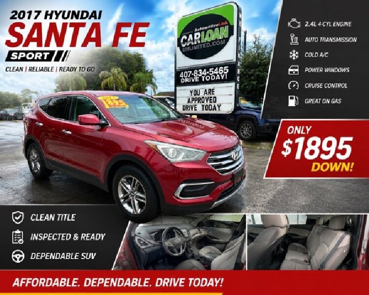 2017 Hyundai Santa Fe in Longwood, FL 32750 - 18151152