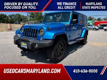 2016 Jeep Wrangler in Baltimore, MD 21225